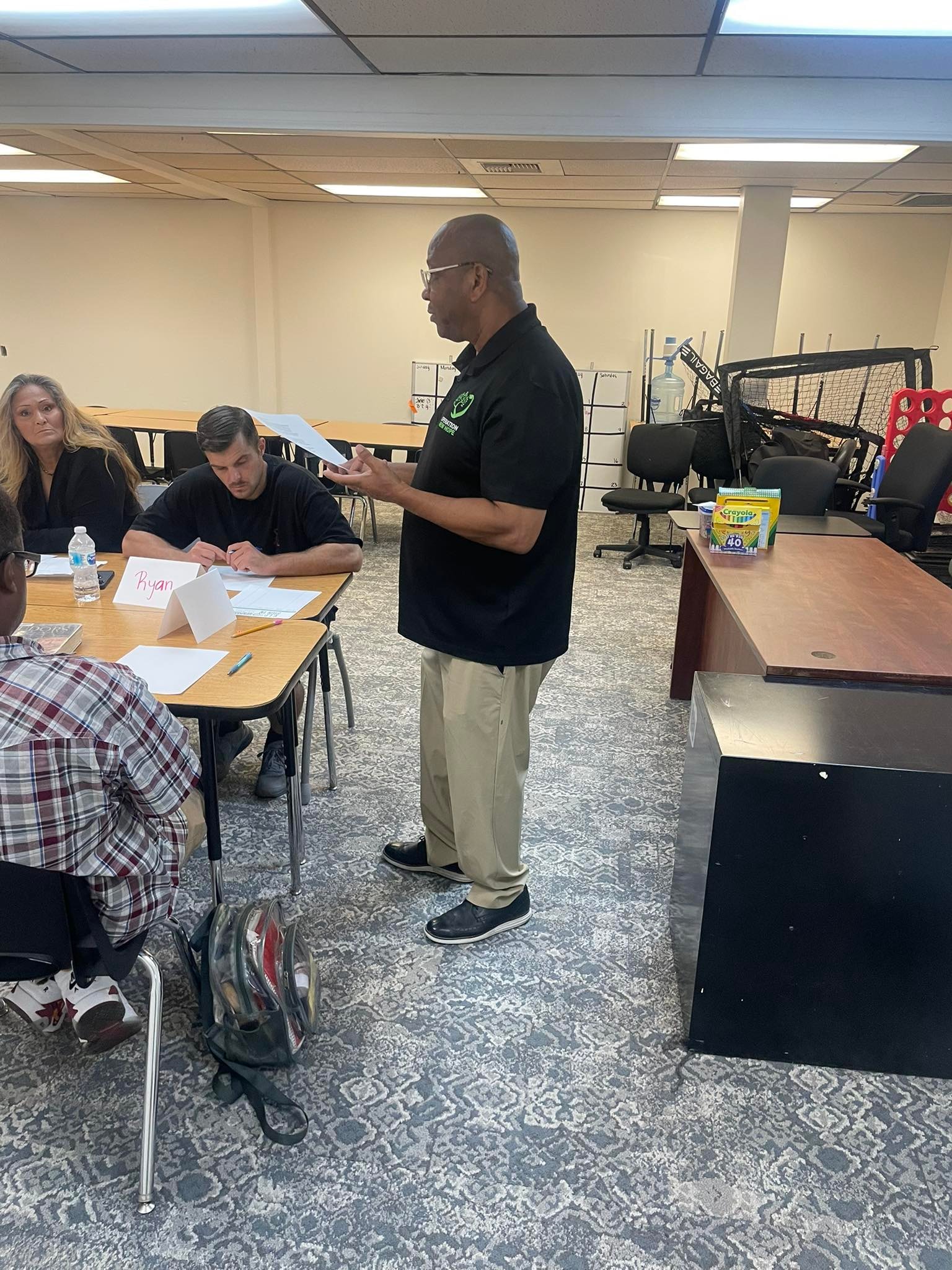 Coach George group facilitation