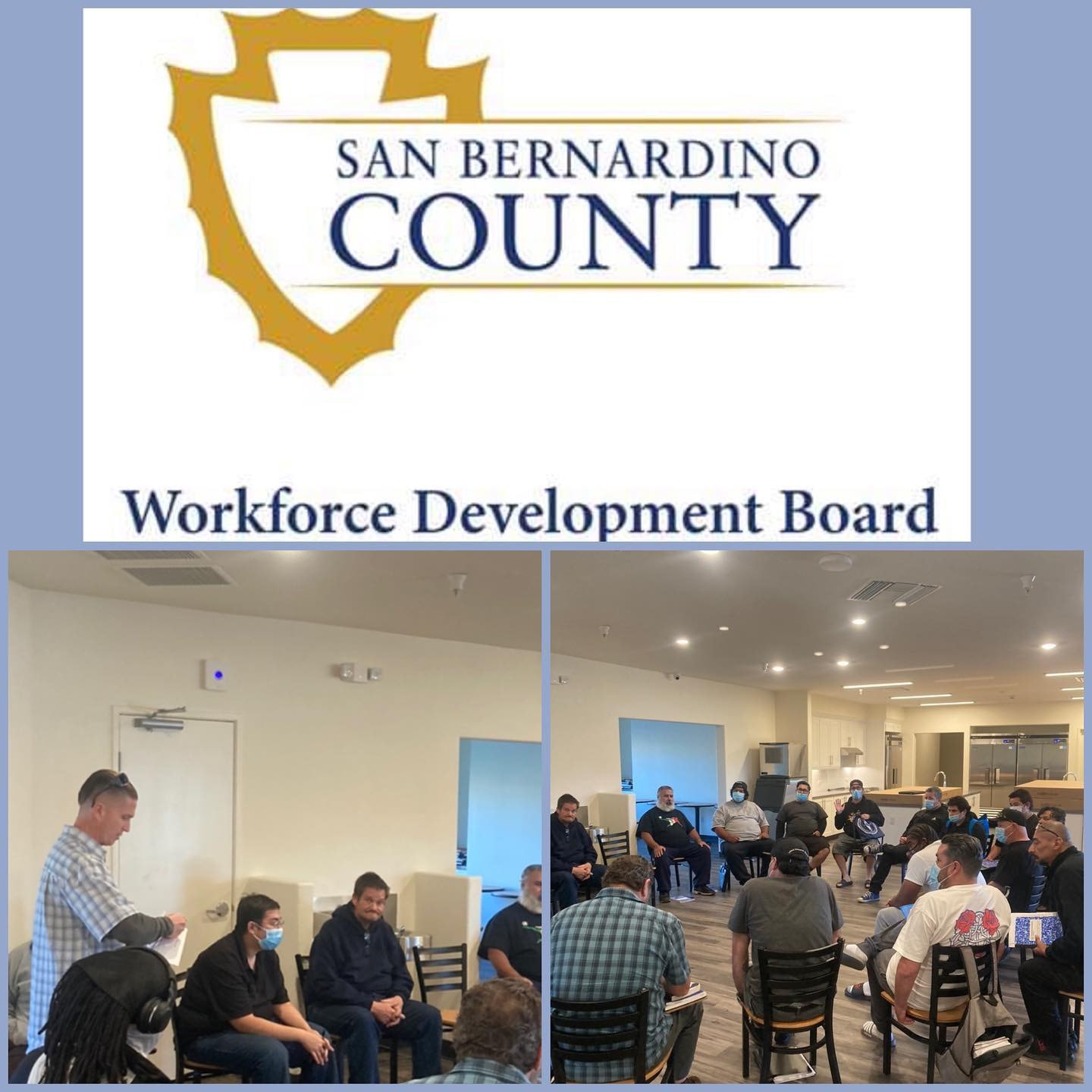 Reentry support group — cognitive life skills session