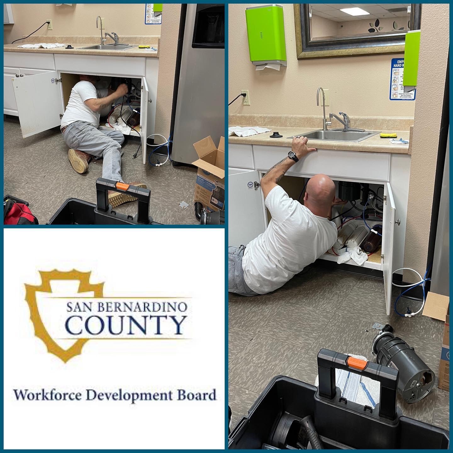 Reentry works student — plumbing trade