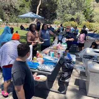 Student beach day 2022 — BBQ and picnic outdoors