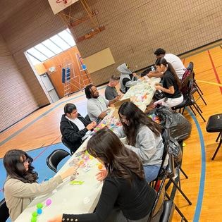 Students community service — SB Parks and Recreation art activity